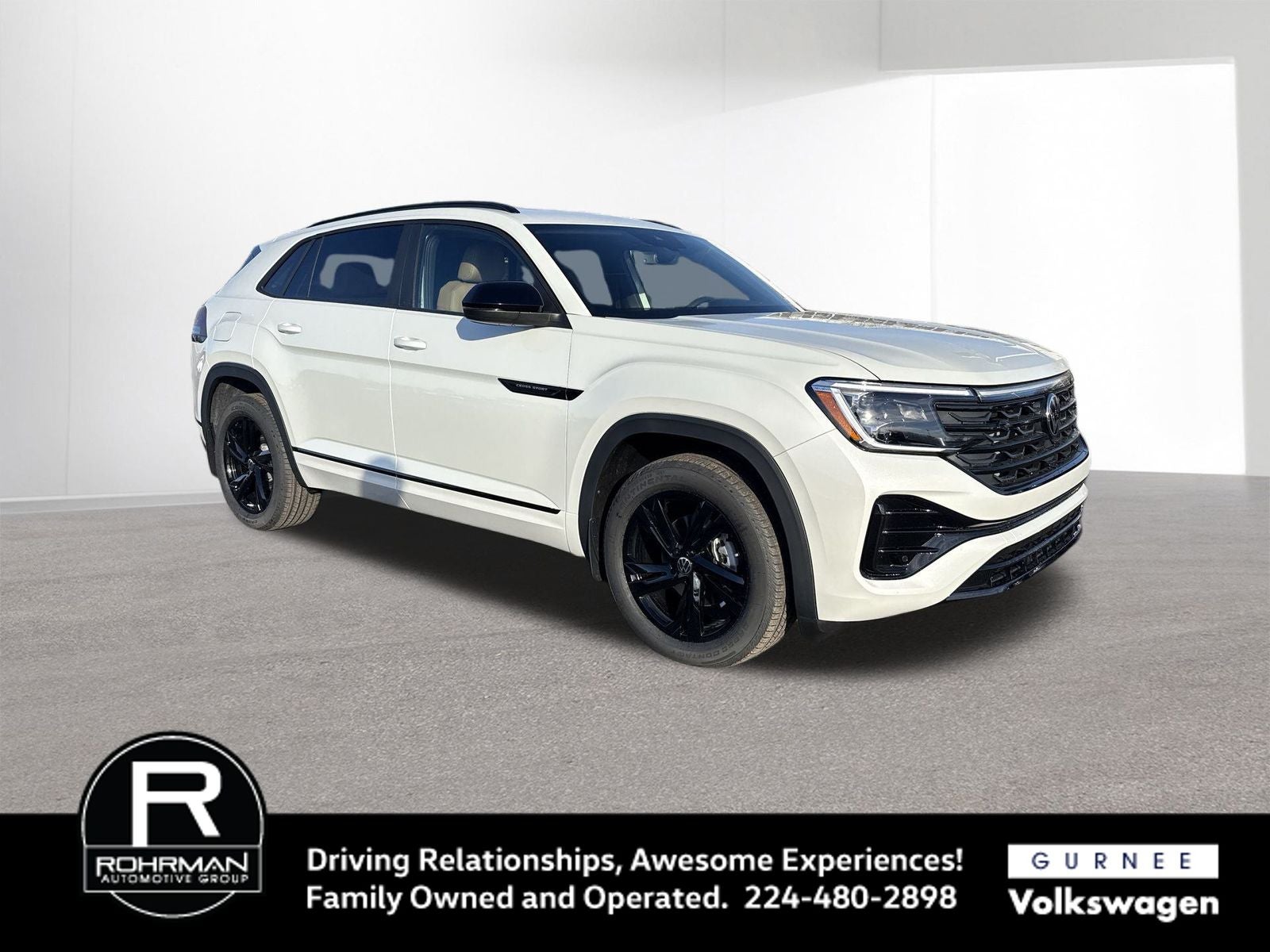 2026 Volkswagen Atlas Cross Sport 2.0T SEL R-Line Black