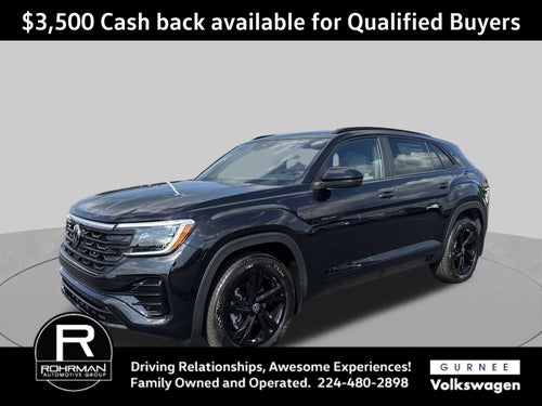 2026 Volkswagen Atlas Cross Sport 2.0T SEL R-Line Black