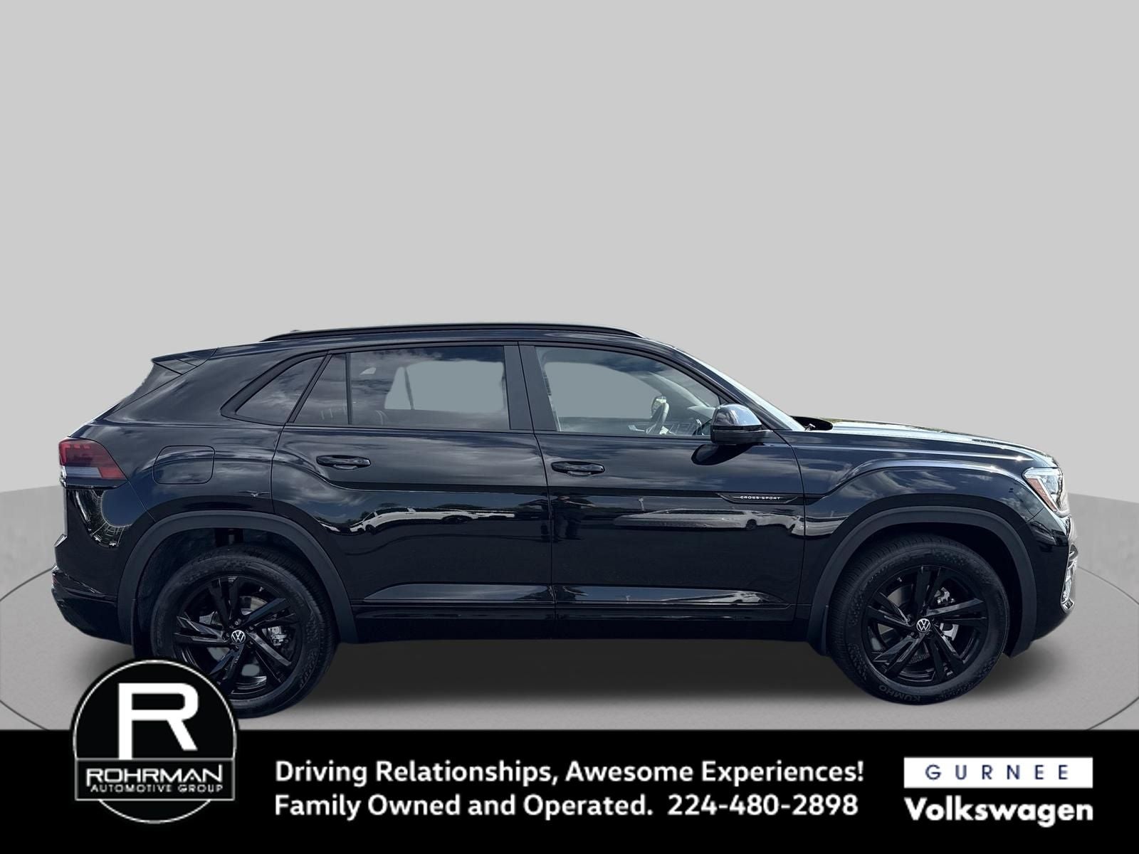 2026 Volkswagen Atlas Cross Sport 2.0T SEL R-Line Black