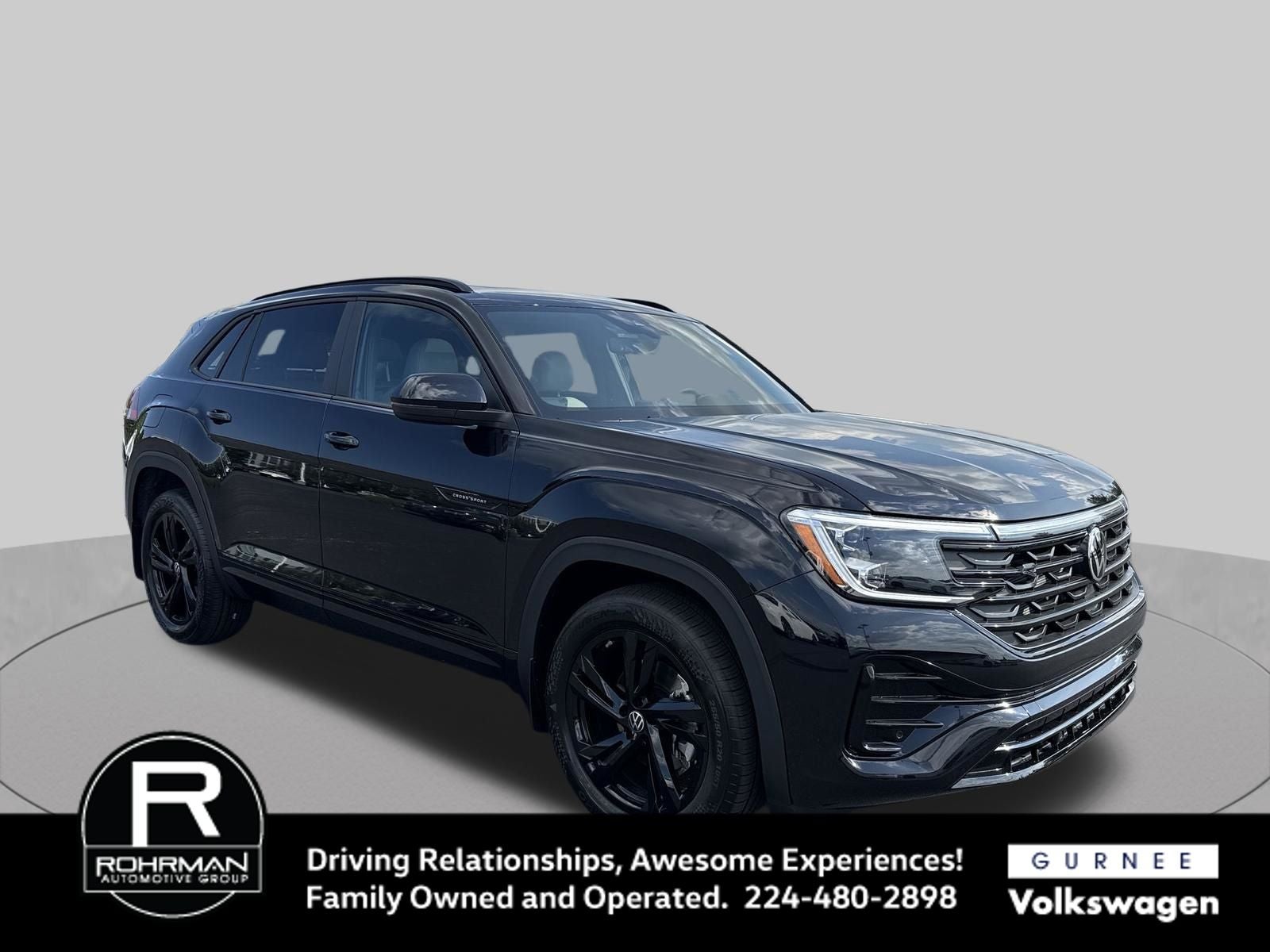 2026 Volkswagen Atlas Cross Sport 2.0T SEL R-Line Black