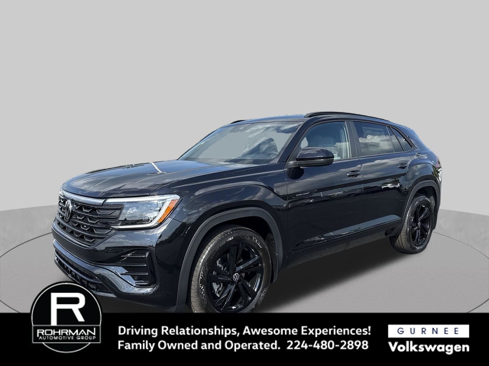 2026 Volkswagen Atlas Cross Sport 2.0T SEL R-Line Black