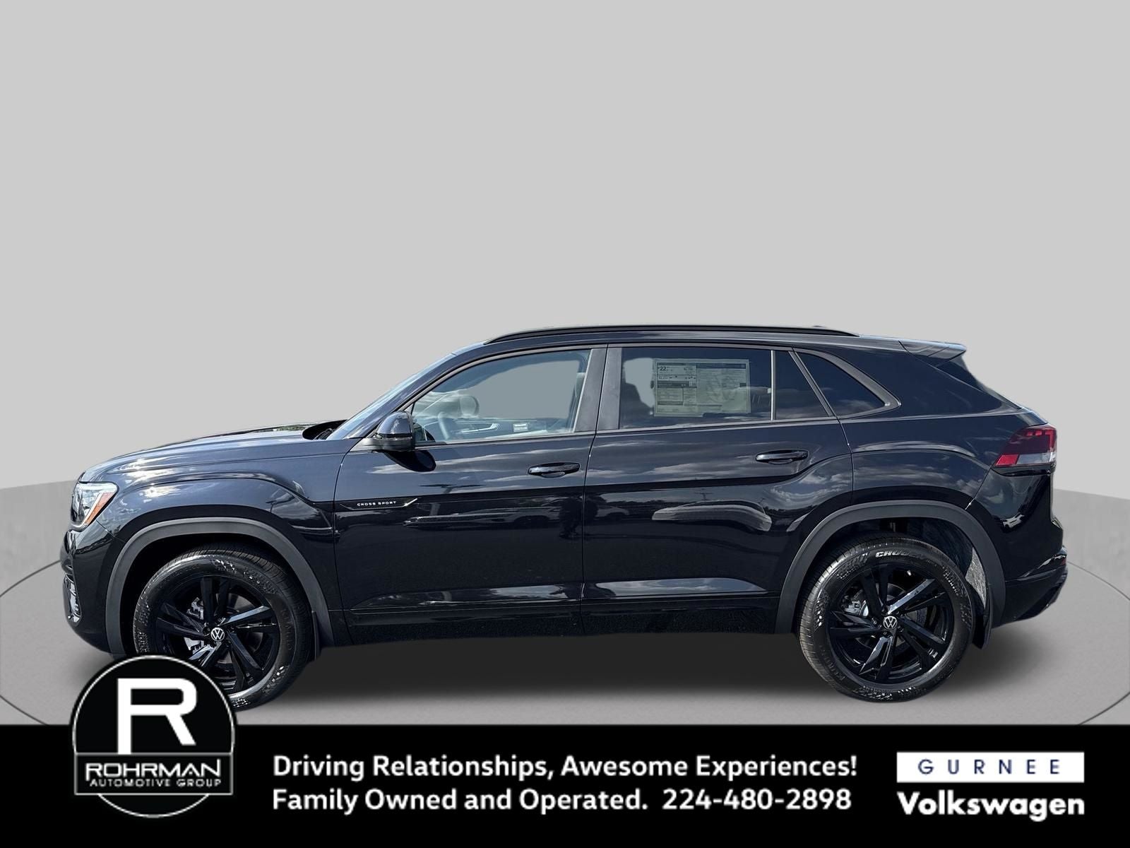 2026 Volkswagen Atlas Cross Sport 2.0T SEL R-Line Black