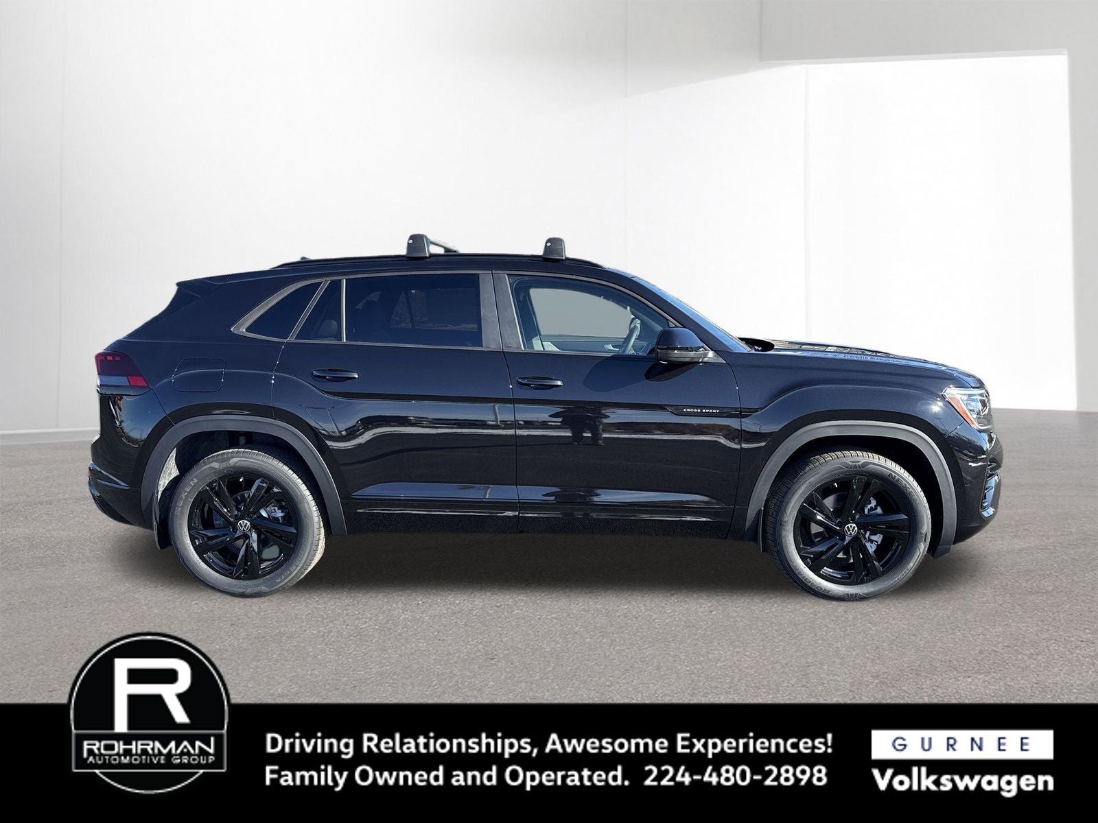 2026 Volkswagen Atlas Cross Sport 2.0T SEL R-Line Black