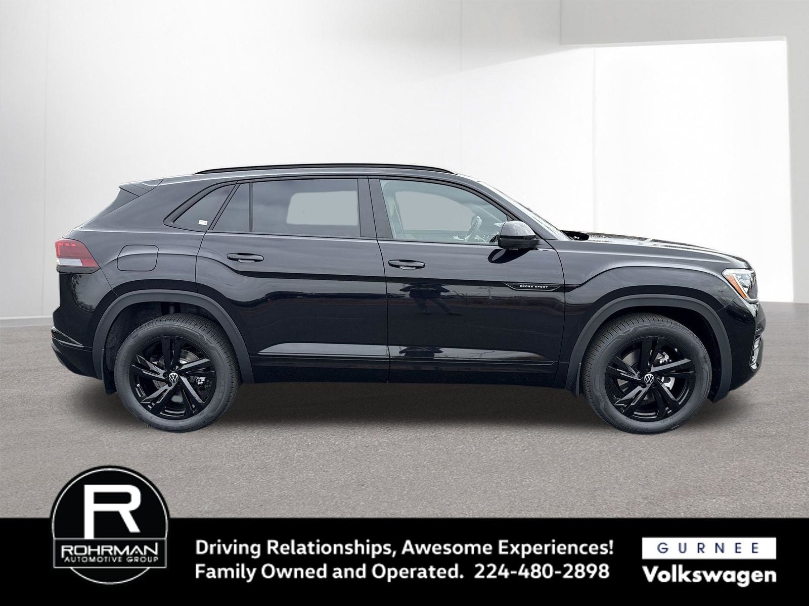 2026 Volkswagen Atlas Cross Sport 2.0T SEL R-Line Black