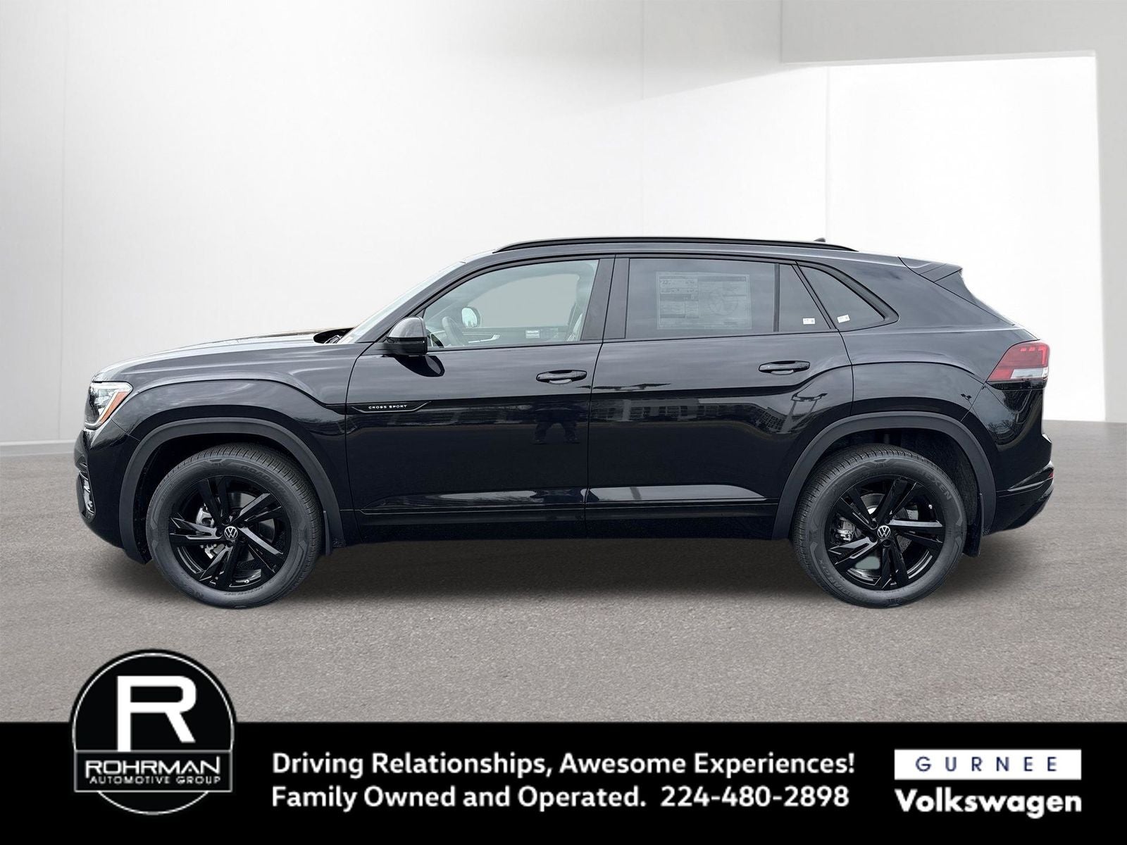 2026 Volkswagen Atlas Cross Sport 2.0T SEL R-Line Black