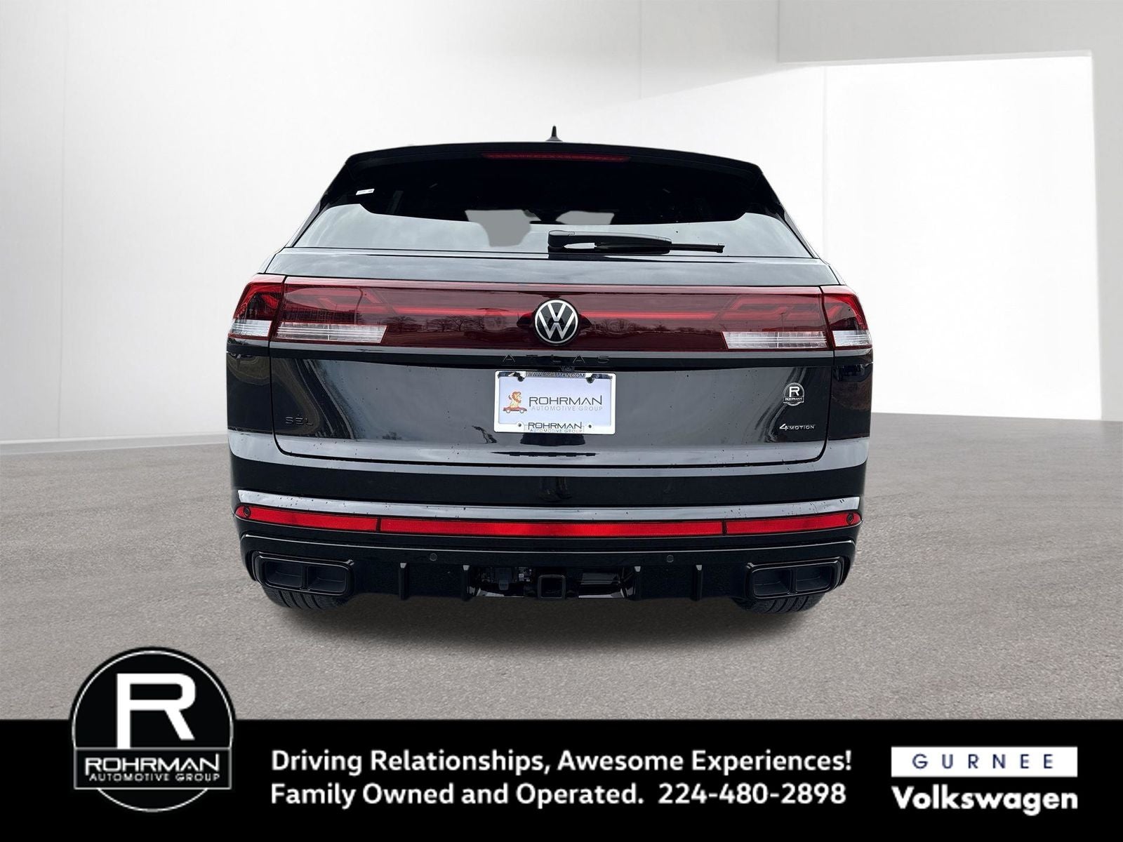 2026 Volkswagen Atlas Cross Sport 2.0T SEL R-Line Black