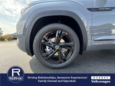 2026 Volkswagen Atlas Cross Sport 2.0T SEL R-Line Black