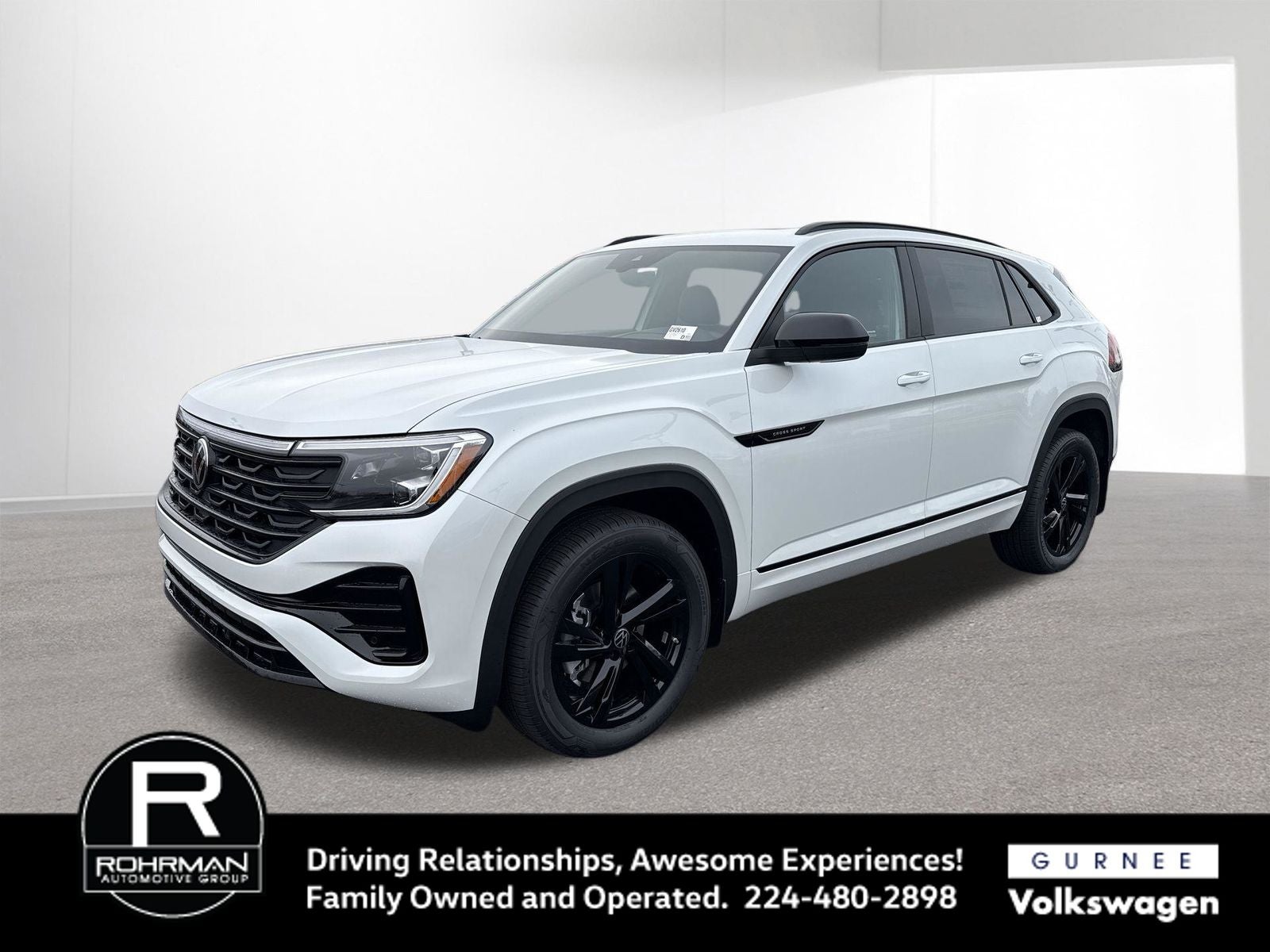 2026 Volkswagen Atlas Cross Sport 2.0T SEL R-Line Black