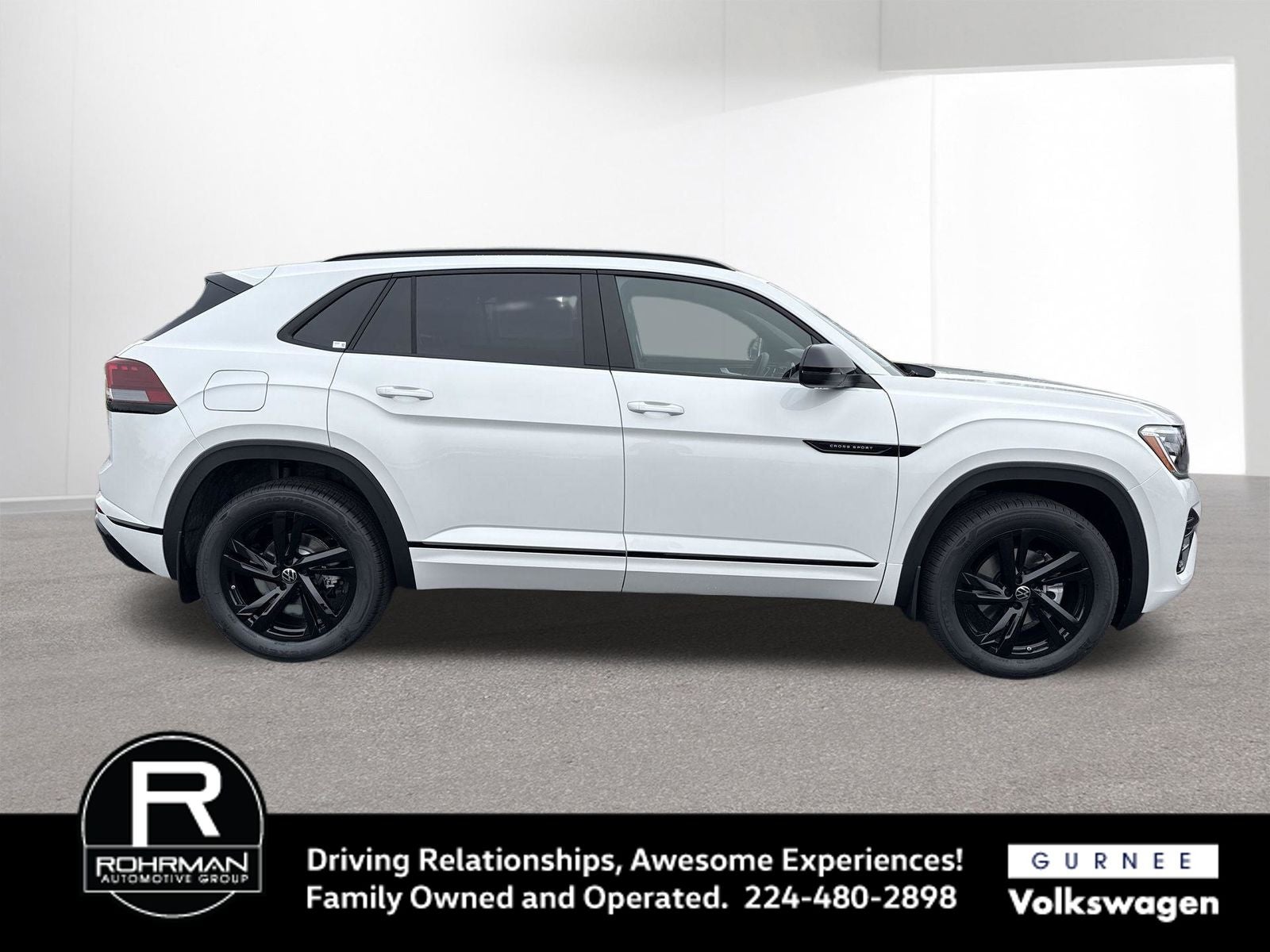 2026 Volkswagen Atlas Cross Sport 2.0T SEL R-Line Black