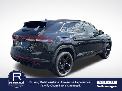 2026 Volkswagen Atlas Cross Sport 2.0T SEL R-Line Black