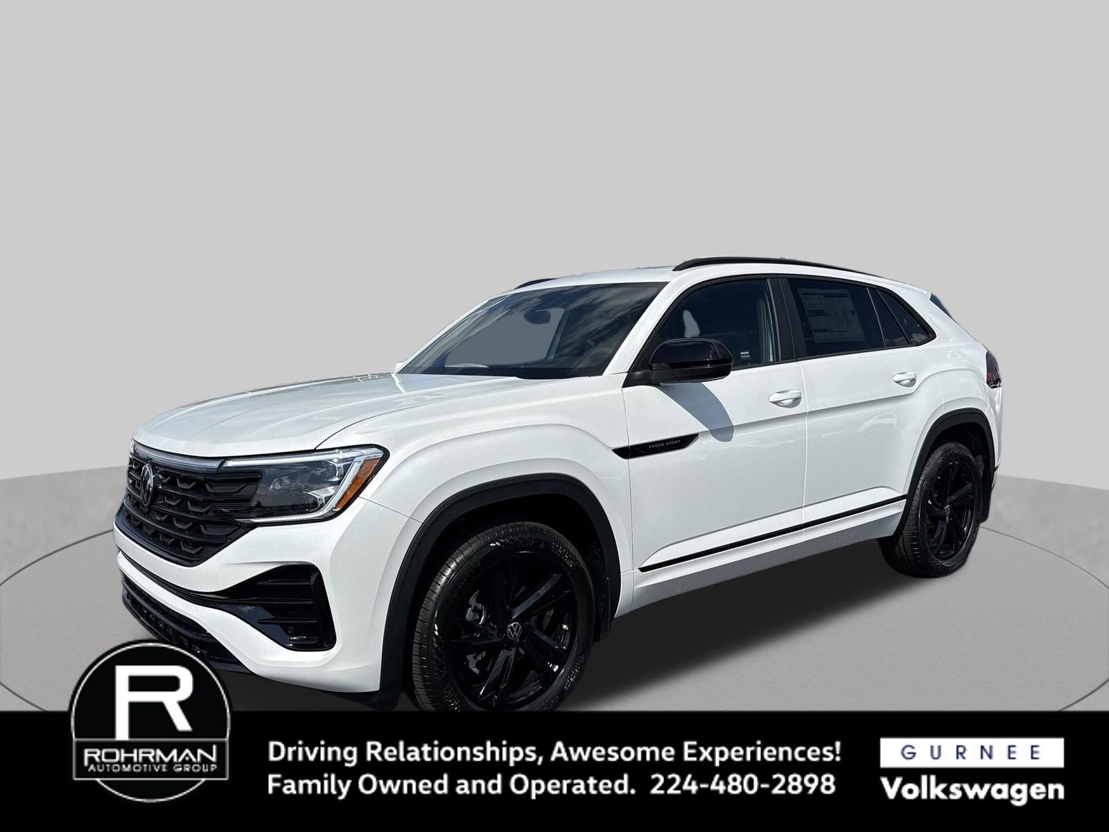 2026 Volkswagen Atlas Cross Sport 2.0T SEL R-Line Black