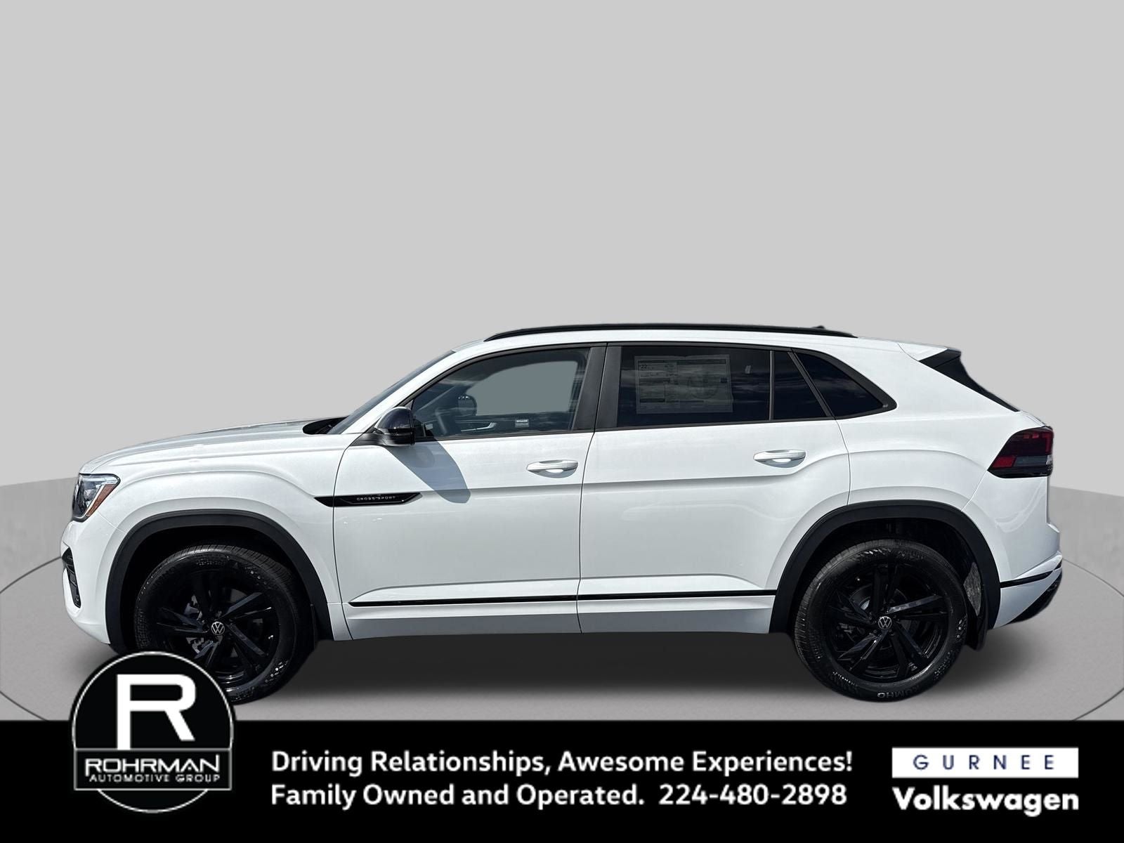 2026 Volkswagen Atlas Cross Sport 2.0T SEL R-Line Black