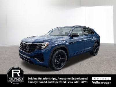 2026 Volkswagen Atlas Cross Sport 2.0T SEL R-Line Black