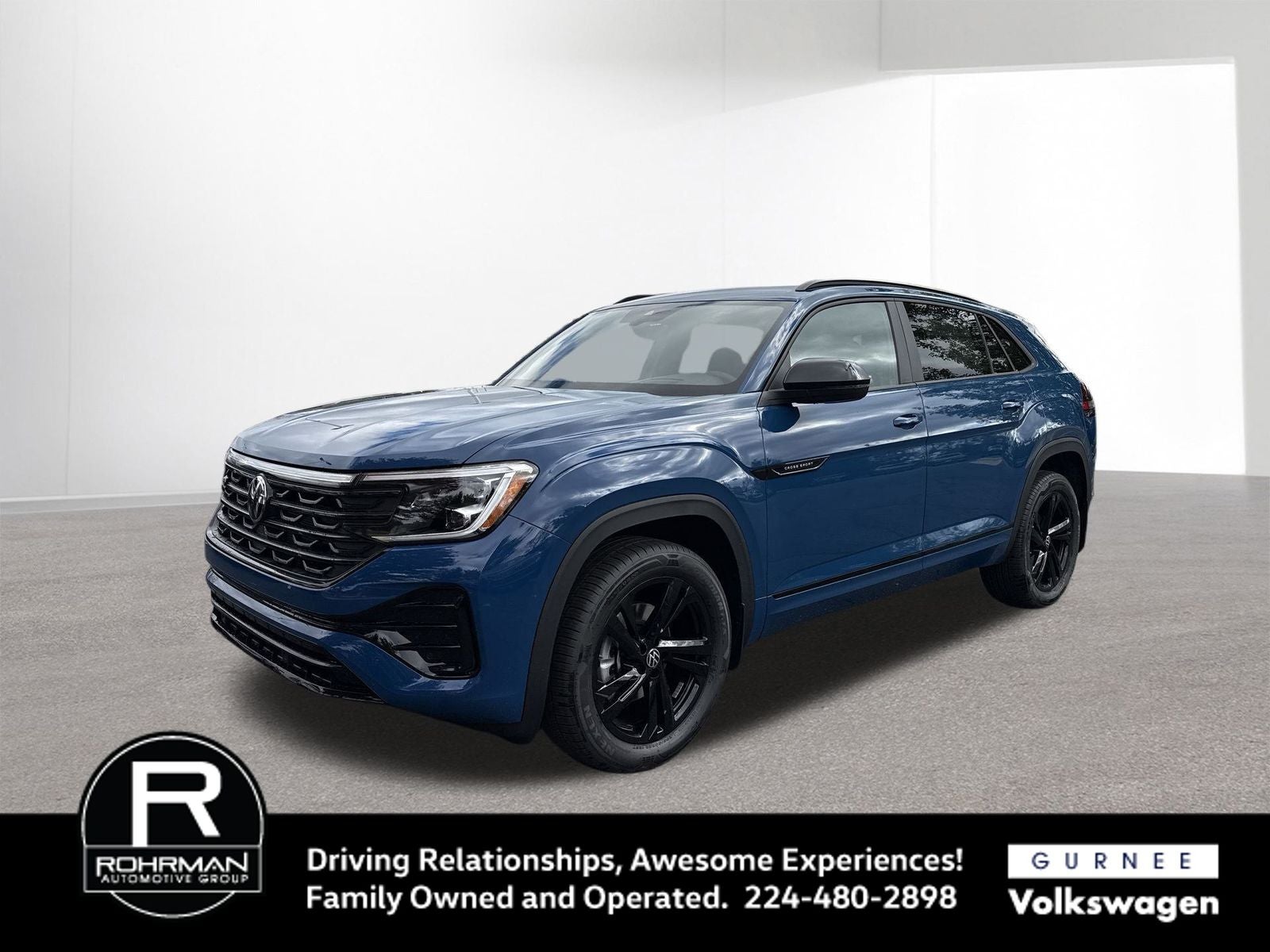 2026 Volkswagen Atlas Cross Sport 2.0T SEL R-Line Black