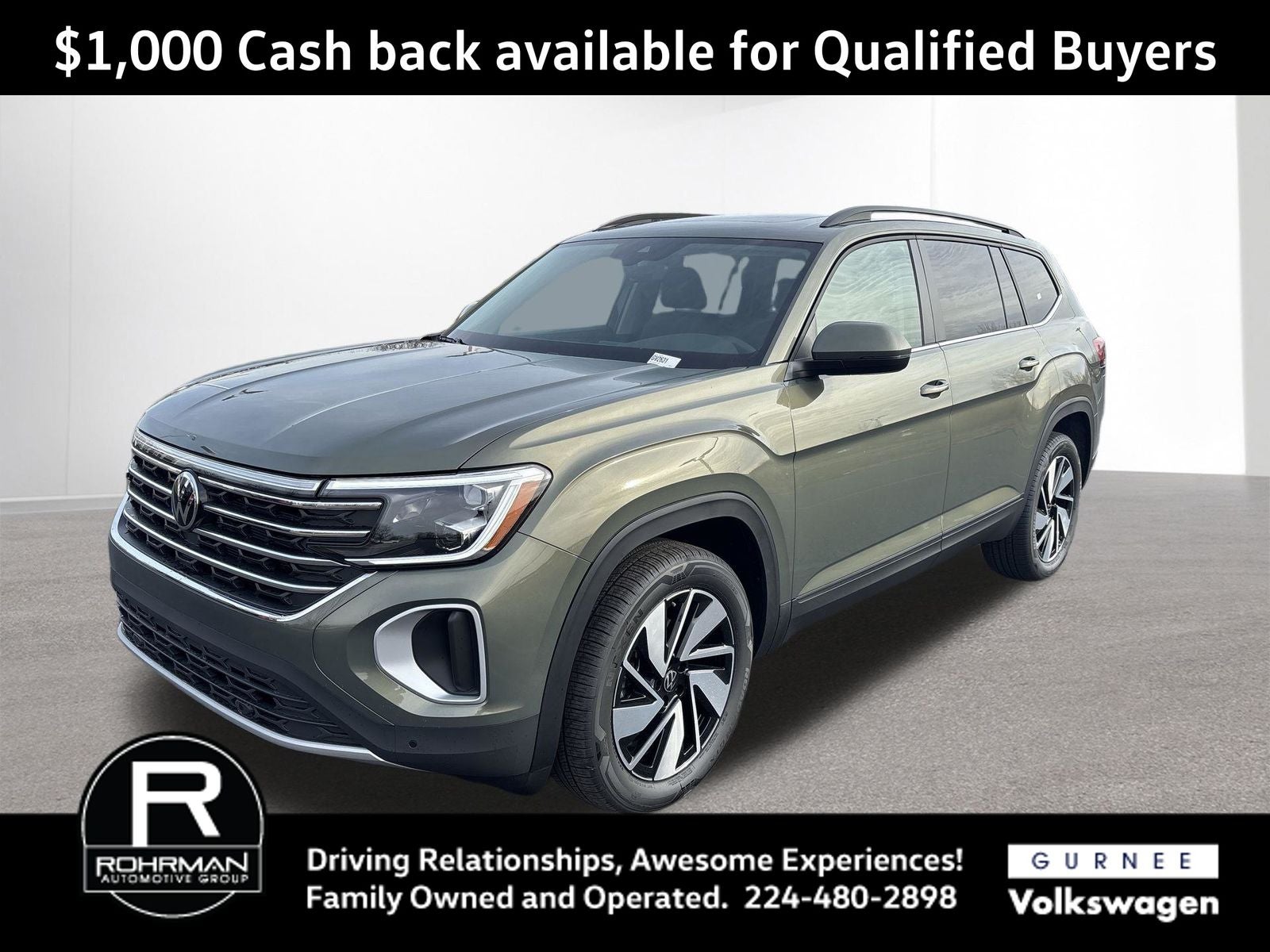 2026 Volkswagen Atlas 2.0T SE W/TECHNOLOGY