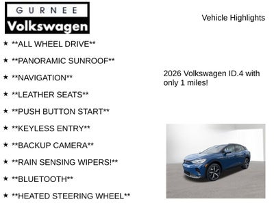 2026 Volkswagen ID.4 Pro S