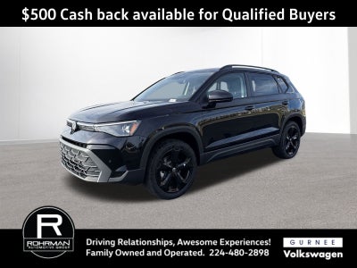 2026 Volkswagen Taos 1.5T SE Black