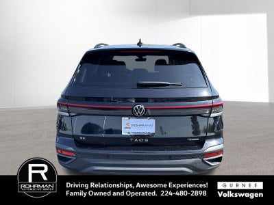 2025 Volkswagen Taos 1.5T SE Black