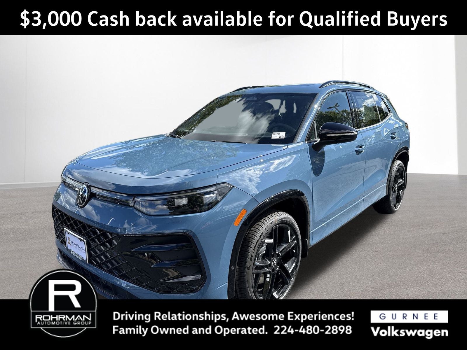 2025 Volkswagen Tiguan 2.0T SE R-Line Black