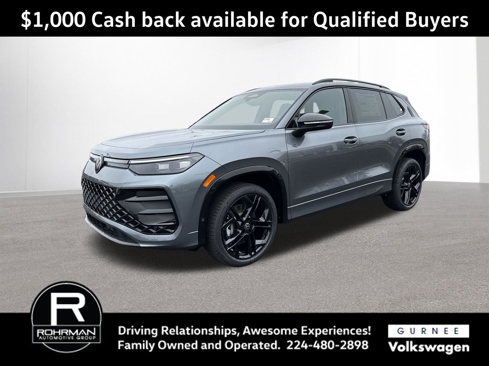 2026 Volkswagen Tiguan 2.0T SE R-Line Black