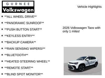 2026 Volkswagen Taos 1.5T SE