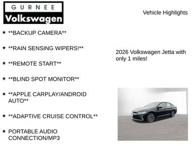 2026 Volkswagen Jetta 1.5T S