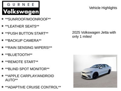 2025 Volkswagen Jetta 1.5T SE