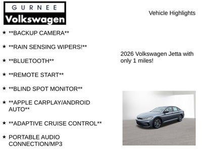 2026 Volkswagen Jetta 1.5T Sport