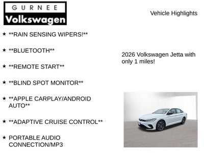 2026 Volkswagen Jetta 1.5T Sport