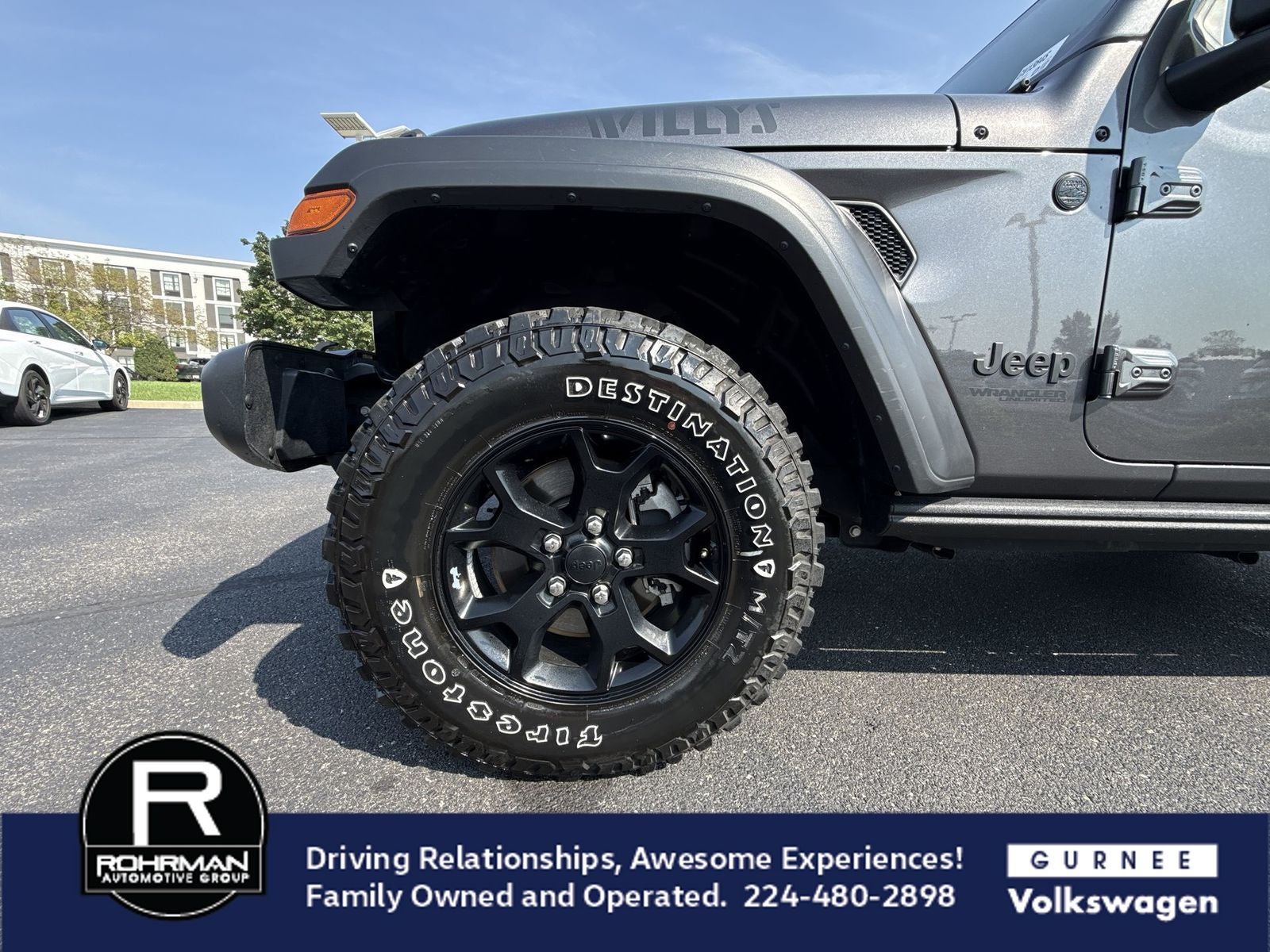 2021 Jeep Wrangler Unlimited Willys