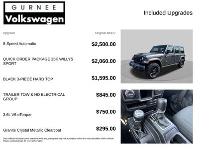 2021 Jeep Wrangler Unlimited Willys