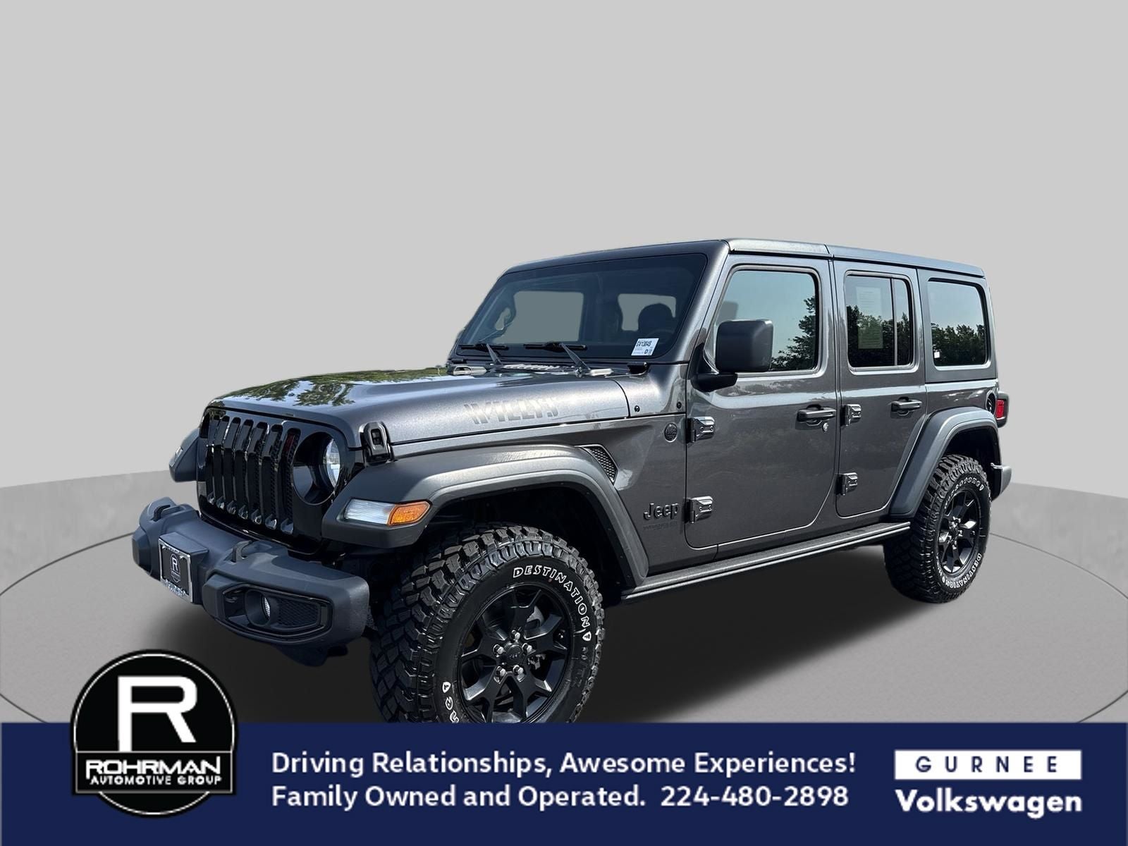2021 Jeep Wrangler Unlimited Willys
