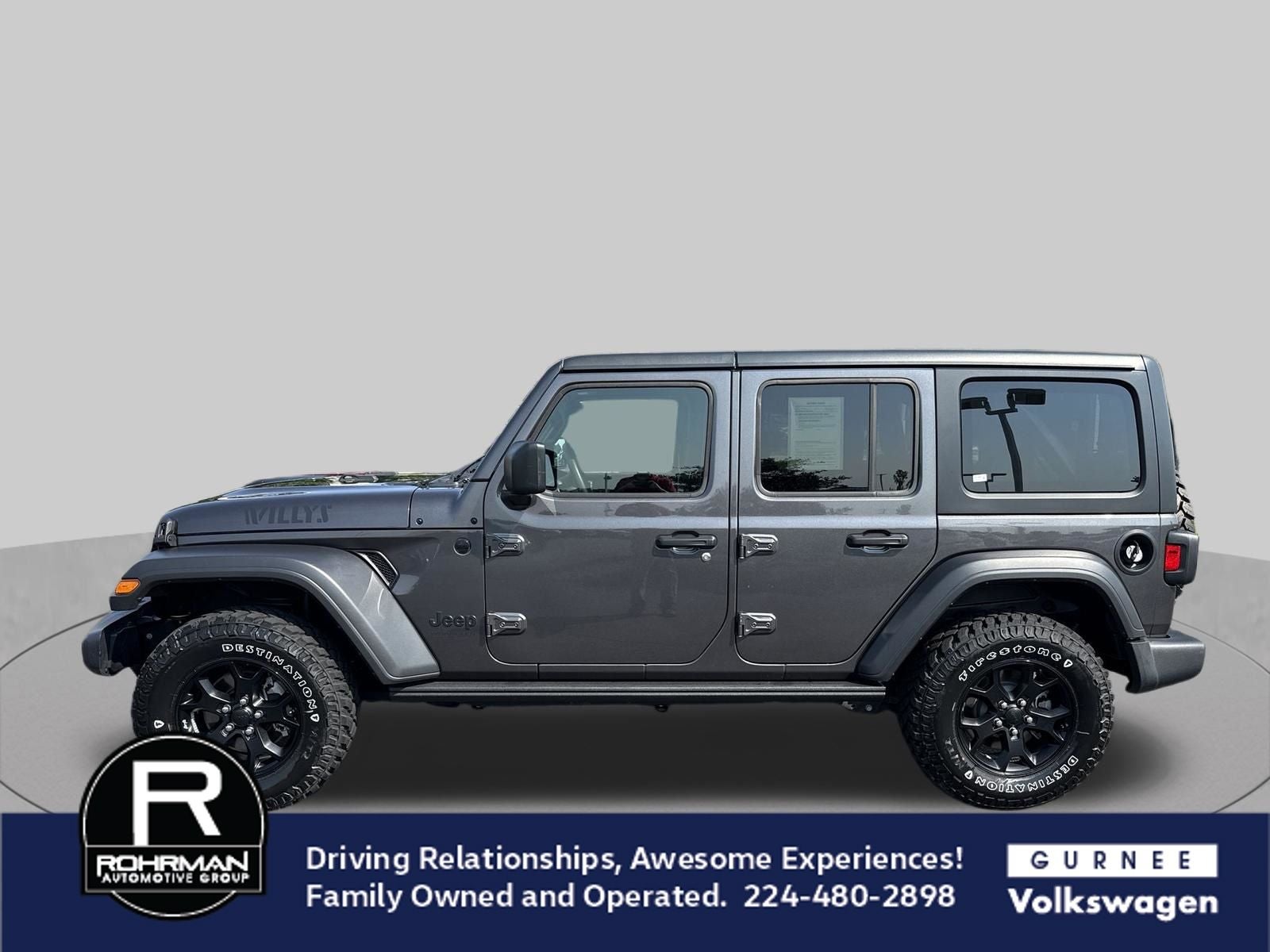 2021 Jeep Wrangler Unlimited Willys