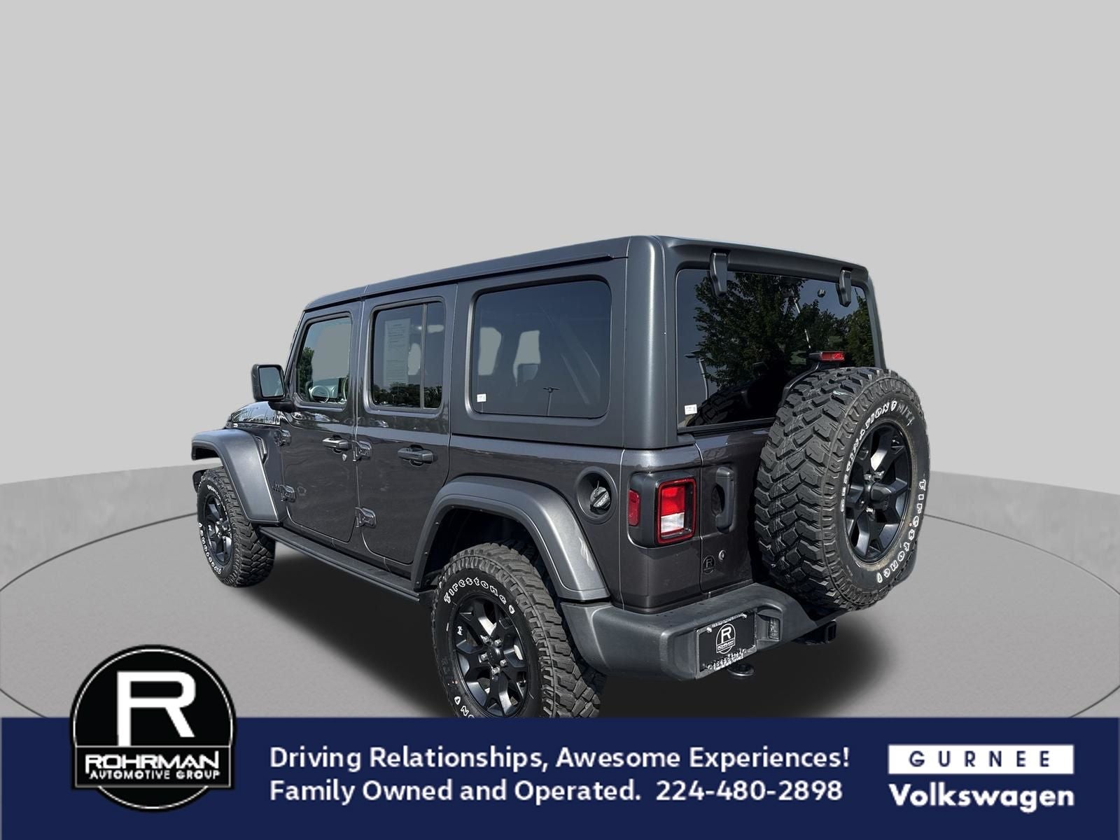 2021 Jeep Wrangler Unlimited Willys