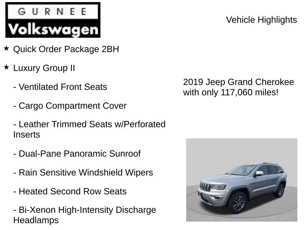 2019 Jeep Grand Cherokee Limited