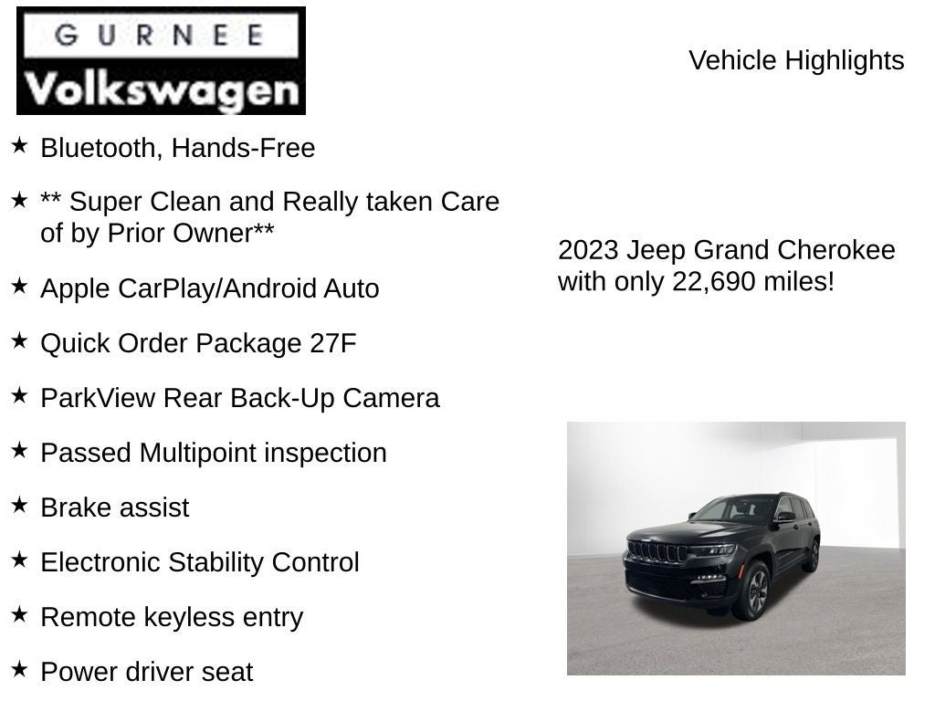 2023 Jeep Grand Cherokee 4xe