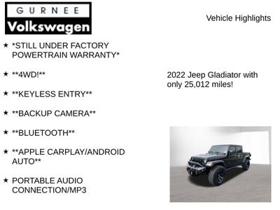 2022 Jeep Gladiator Sport Mojave