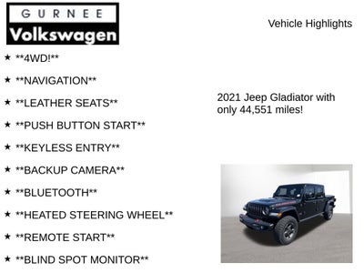 2021 Jeep Gladiator Rubicon