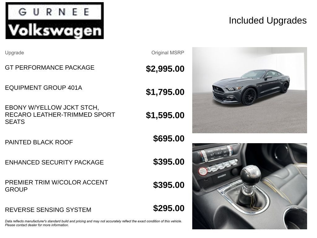 2017 Ford Mustang GT Premium