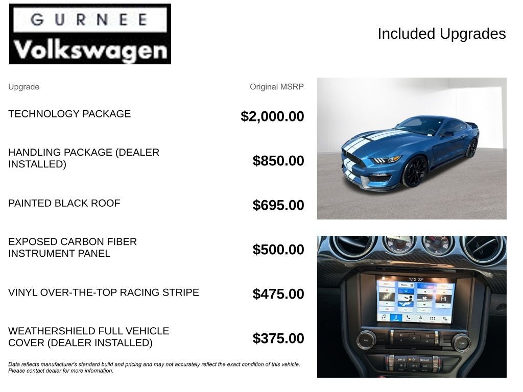 2019 Ford Mustang Shelby GT350