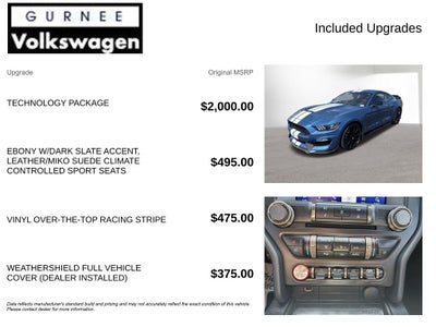 2019 Ford Mustang Shelby GT350 Electronics Package