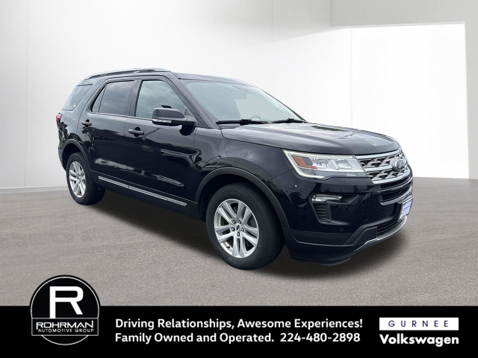 Used 2018 Ford Explorer XLT with VIN 1FM5K8D80JGB05804 for sale in Gurnee, IL