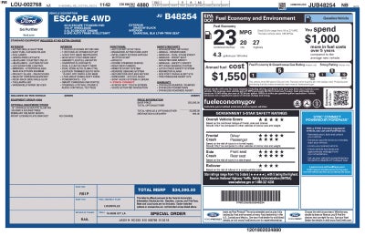 2018 Ford Escape Titanium