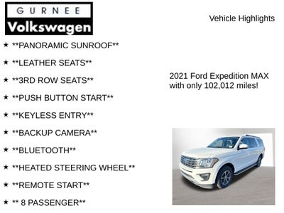 2021 Ford Expedition Max XLT 202A