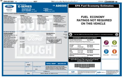 2012 Ford E-250 Commercial