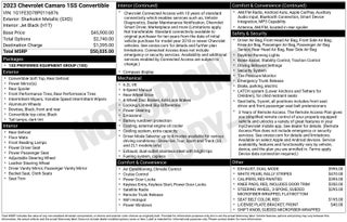 2023 Chevrolet Camaro SS 1SS