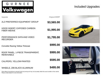 2016 Chevrolet Corvette Z06 2LZ