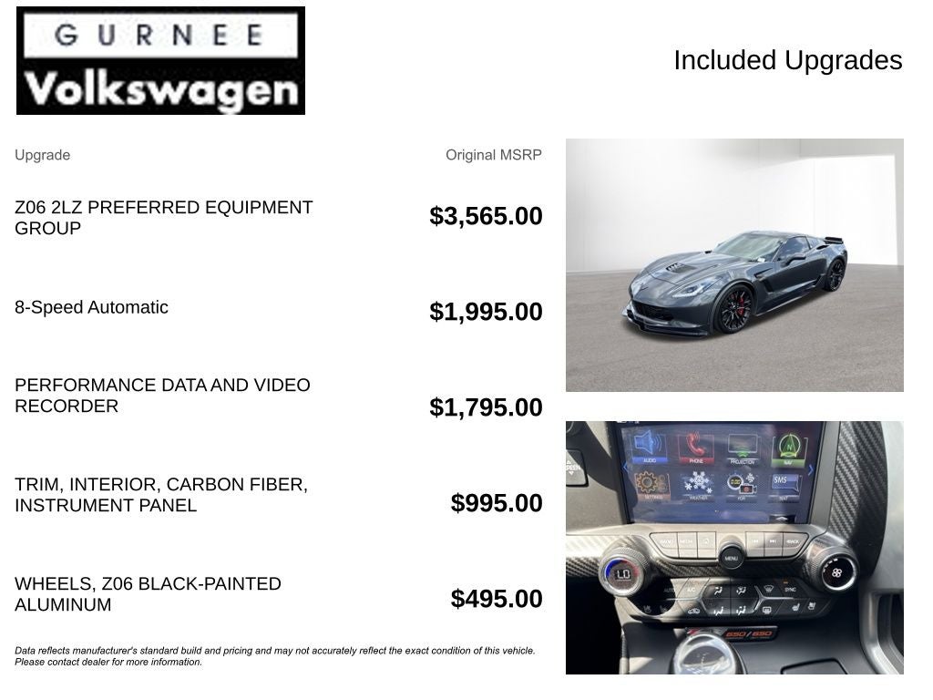 2019 Chevrolet Corvette Z06 2LZ