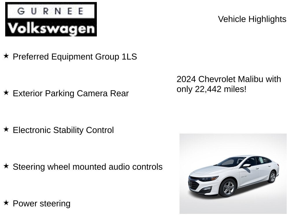 2024 Chevrolet Malibu LS 1LS