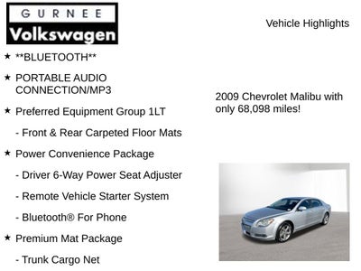 2009 Chevrolet Malibu LT 1LT